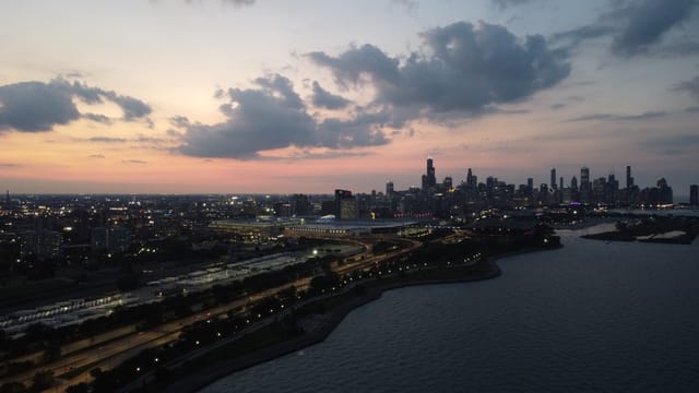 Chicago - 31st Beach Sunset